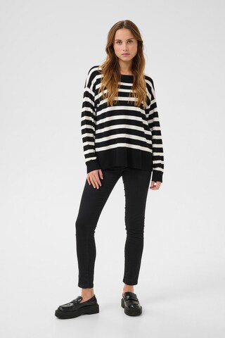 Kaffe Sweater 'Linna' in Black