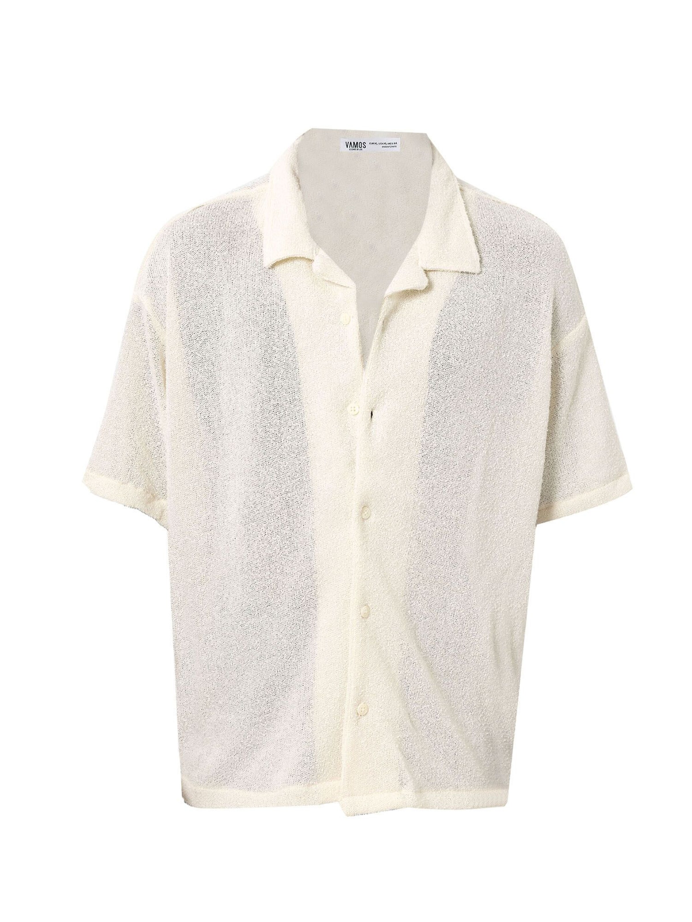 VAMOS CLO Πουκάμισο σε λευκό: μπροστά
