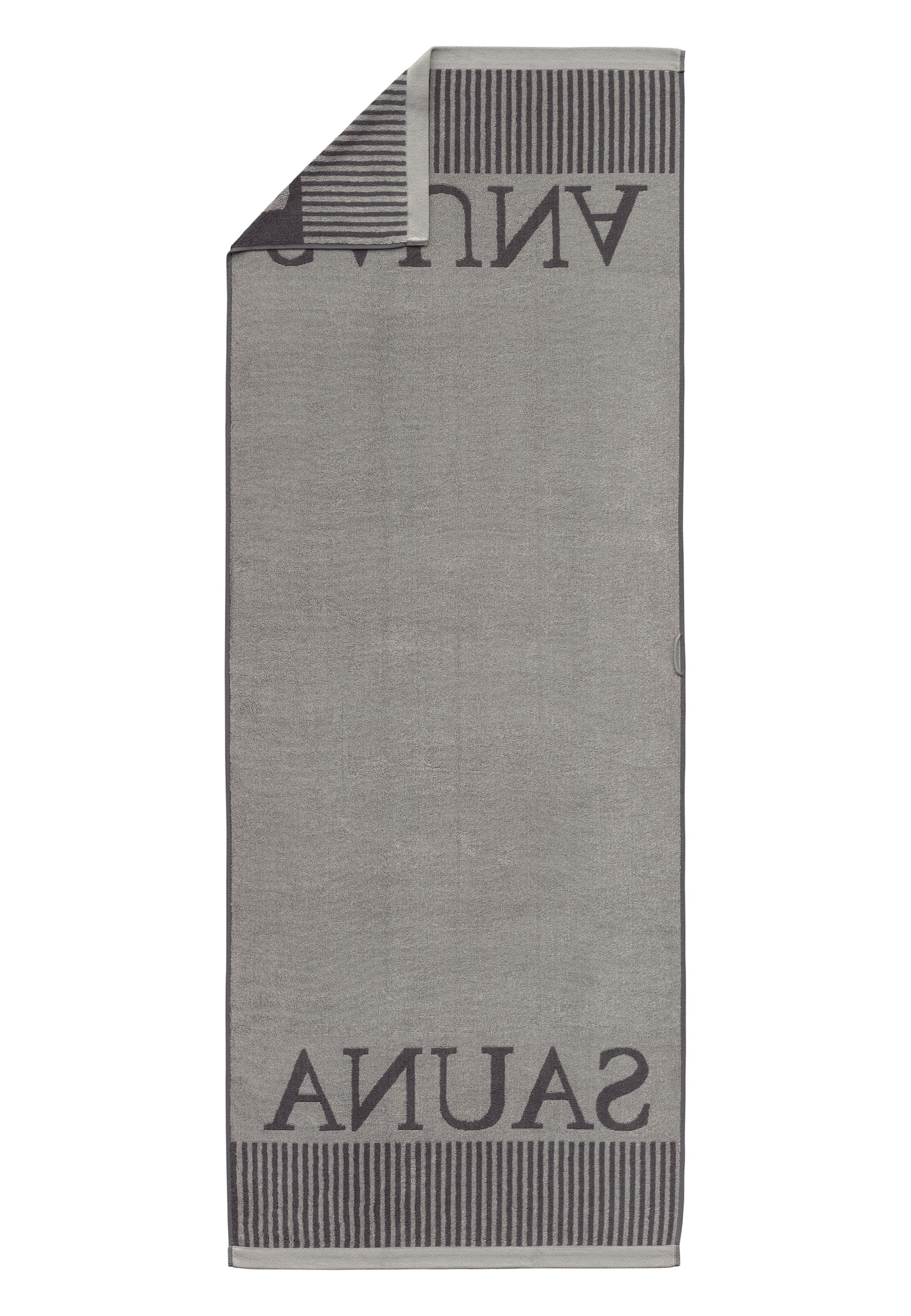 SCHIESSER Towel 'Rom' in Grey