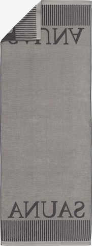 SCHIESSER Saunatuch 'Rom' in Grau