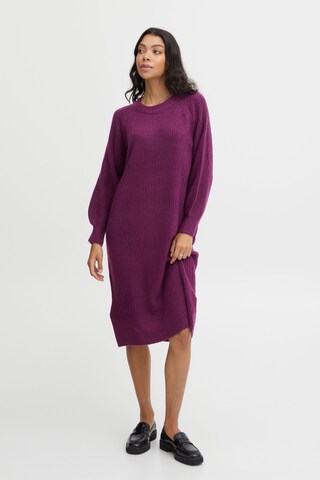 b.young Knitted dress 'Nora' in Purple