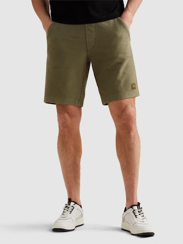 PME Legend Regular Broek 'Skyglizer shorts' in Groen: voorkant