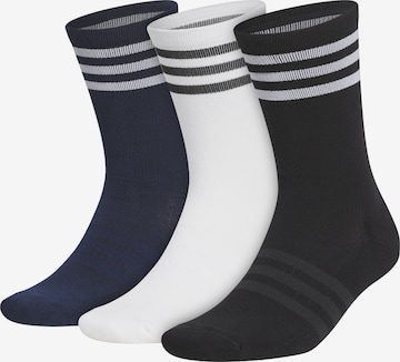 ADIDAS PERFORMANCE Athletic Socks in Black: front