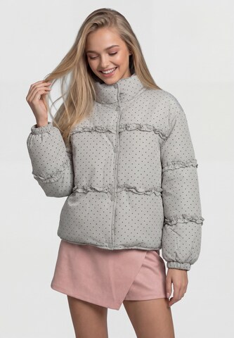 MYMO - Chaqueta de invierno en gris: frente