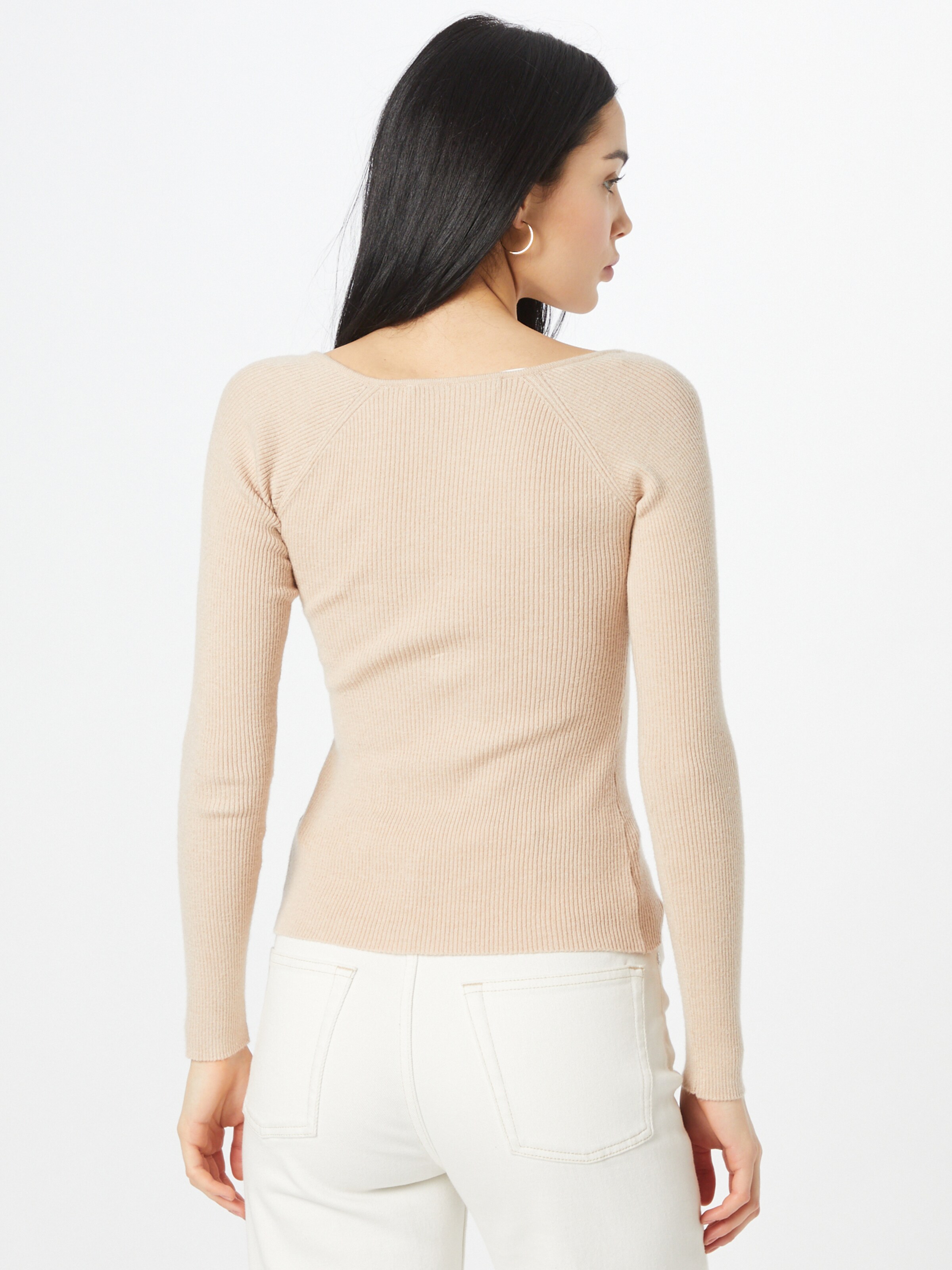 Frauen Pullover & Strick GUESS Pullover 'Babette' in Nude - CD17726 Frauen Pullover & Strick GUESS Pullover 'Babette' in Nude - CD17726