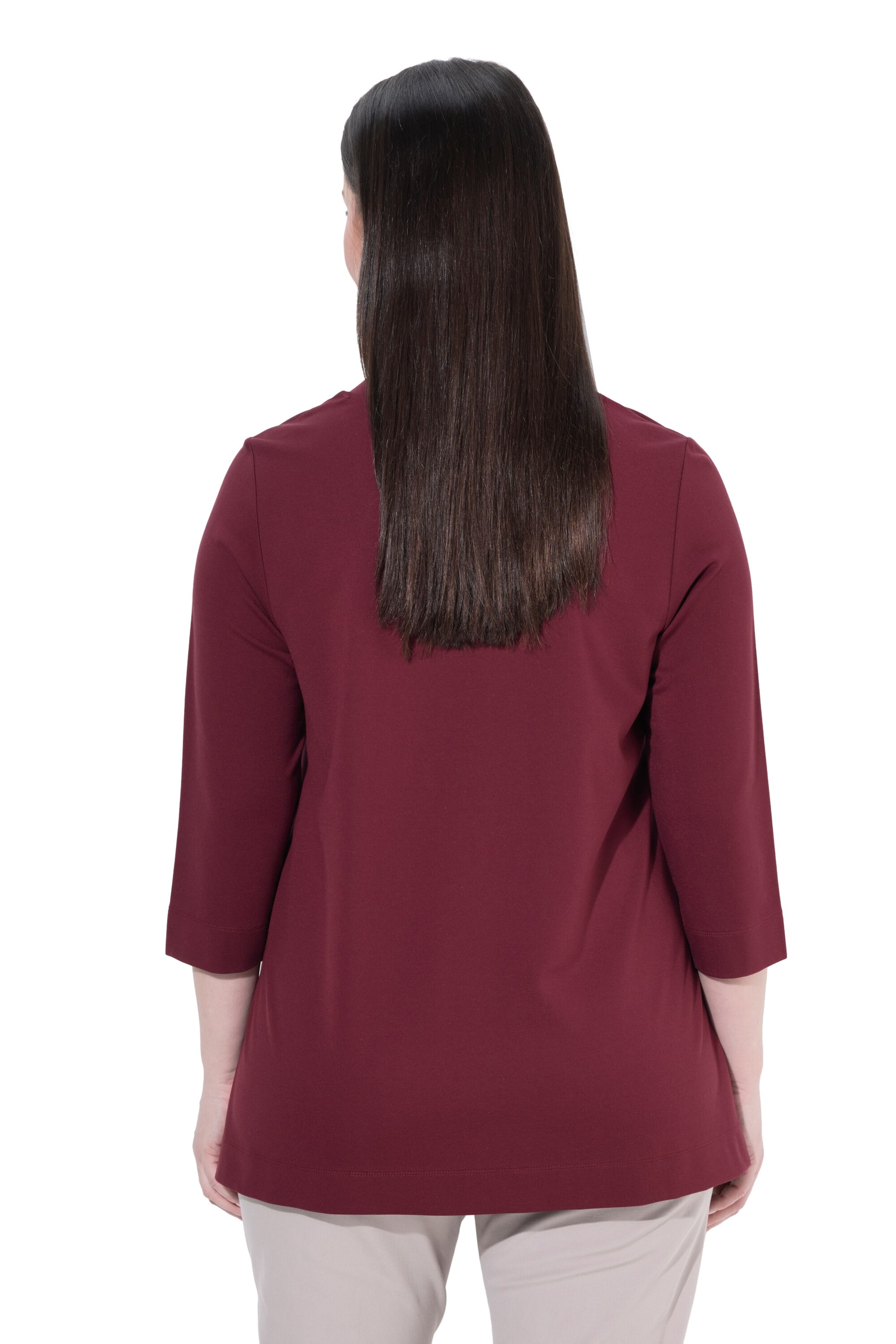 Ulla Popken Shirt in Rood