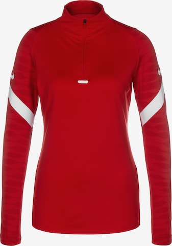 NIKE Funktionsbluse i rød: forside