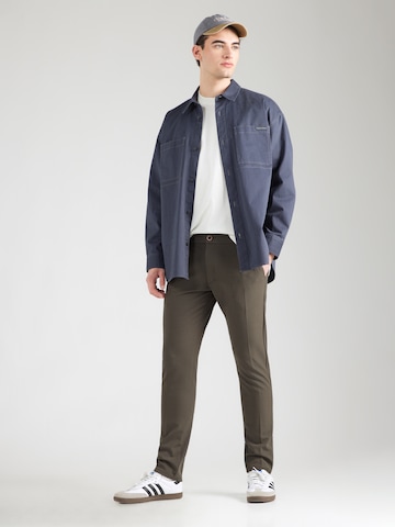 Cars Jeans Slim fit Pleated Pants 'DAXTON' in Green