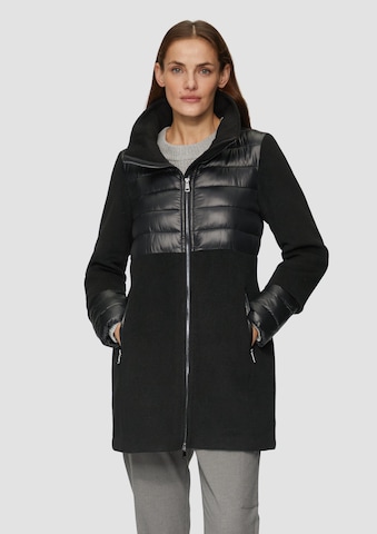 s.Oliver Between-seasons coat in Black: front