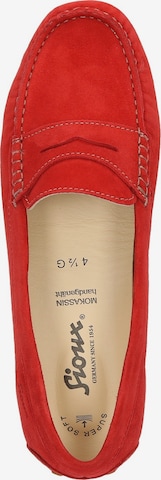 SIOUX Moccasins ' Borinka-700 ' in Red