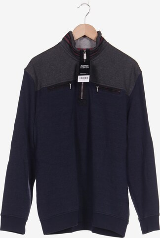 Engbers Sweatshirt & Zip-Up Hoodie in XL in Blue: front