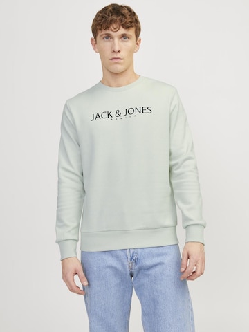 JACK & JONES Sweatshirt in Green: front