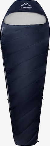 Alpenwert Sleeping Bag 'Schlafsack Sommer' in Blue: front