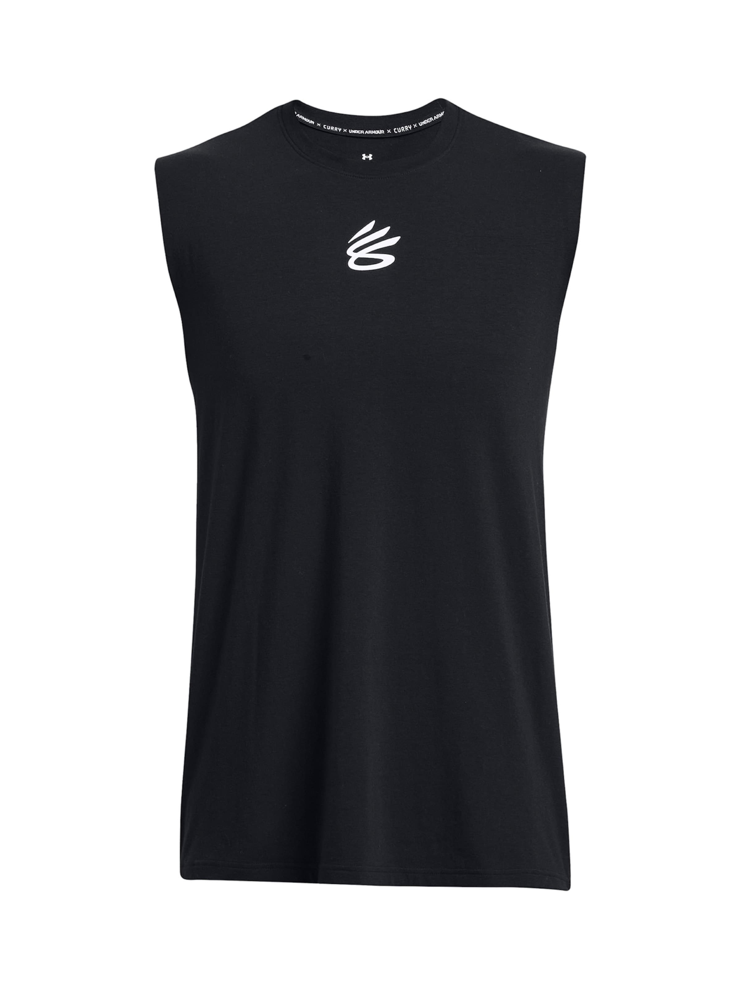 UNDER ARMOUR Koszulka funkcyjna w kolorze czarny: przód
