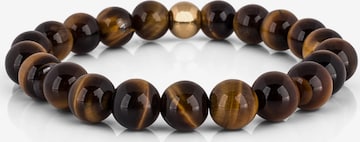 Akitsune Armband 'Globae' in Braun: Vorderseite