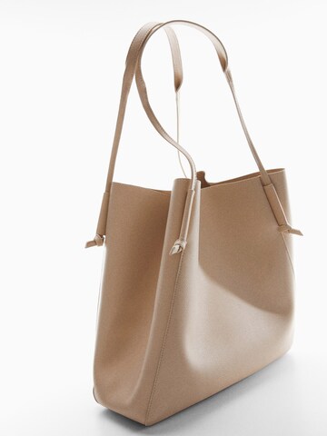 MANGO Schultertasche 'Rodri' in Beige