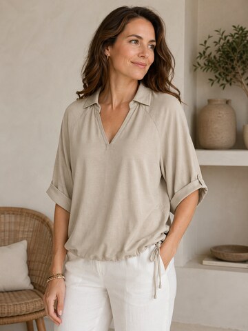 YAYA Blouse in Brown