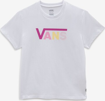 T-Shirt 'Flying Crew' VANS en blanc : devant