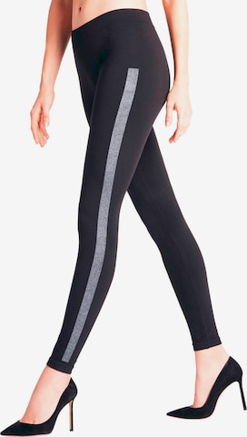 FALKE Leggings 'Clean Intensity' in Schwarz: Vorderseite