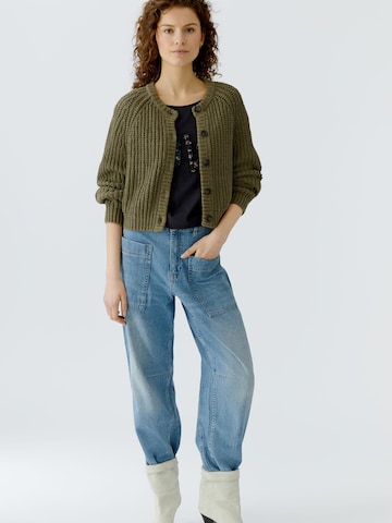 OUI Knit Cardigan in Green