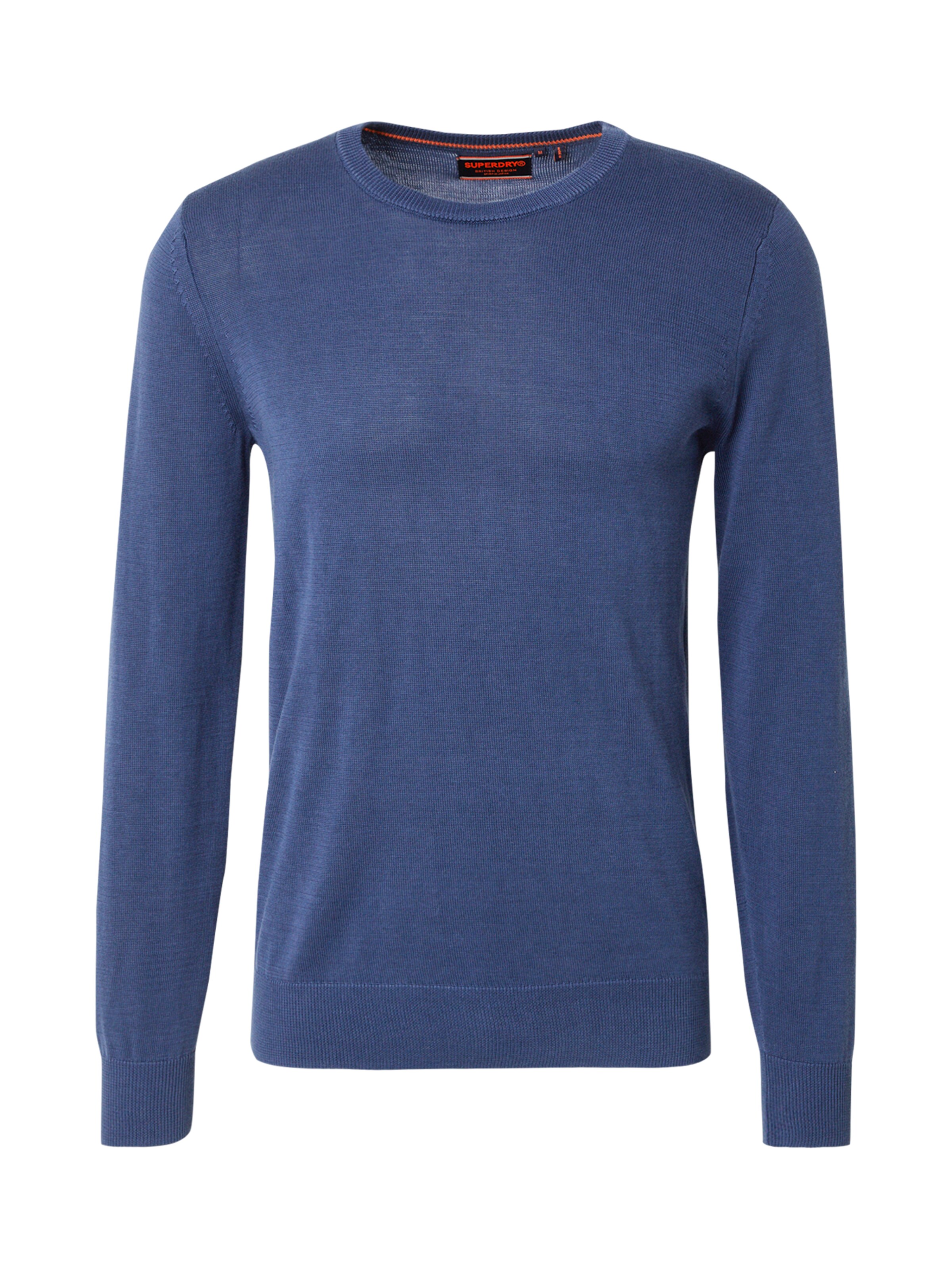 Pull-over 'ESSENTIALS' Superdry en bleu : devant