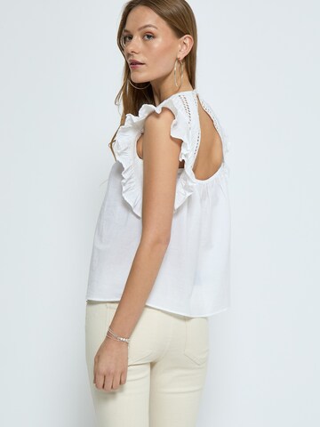 DESIRES Bluse 'Matine' in Weiß