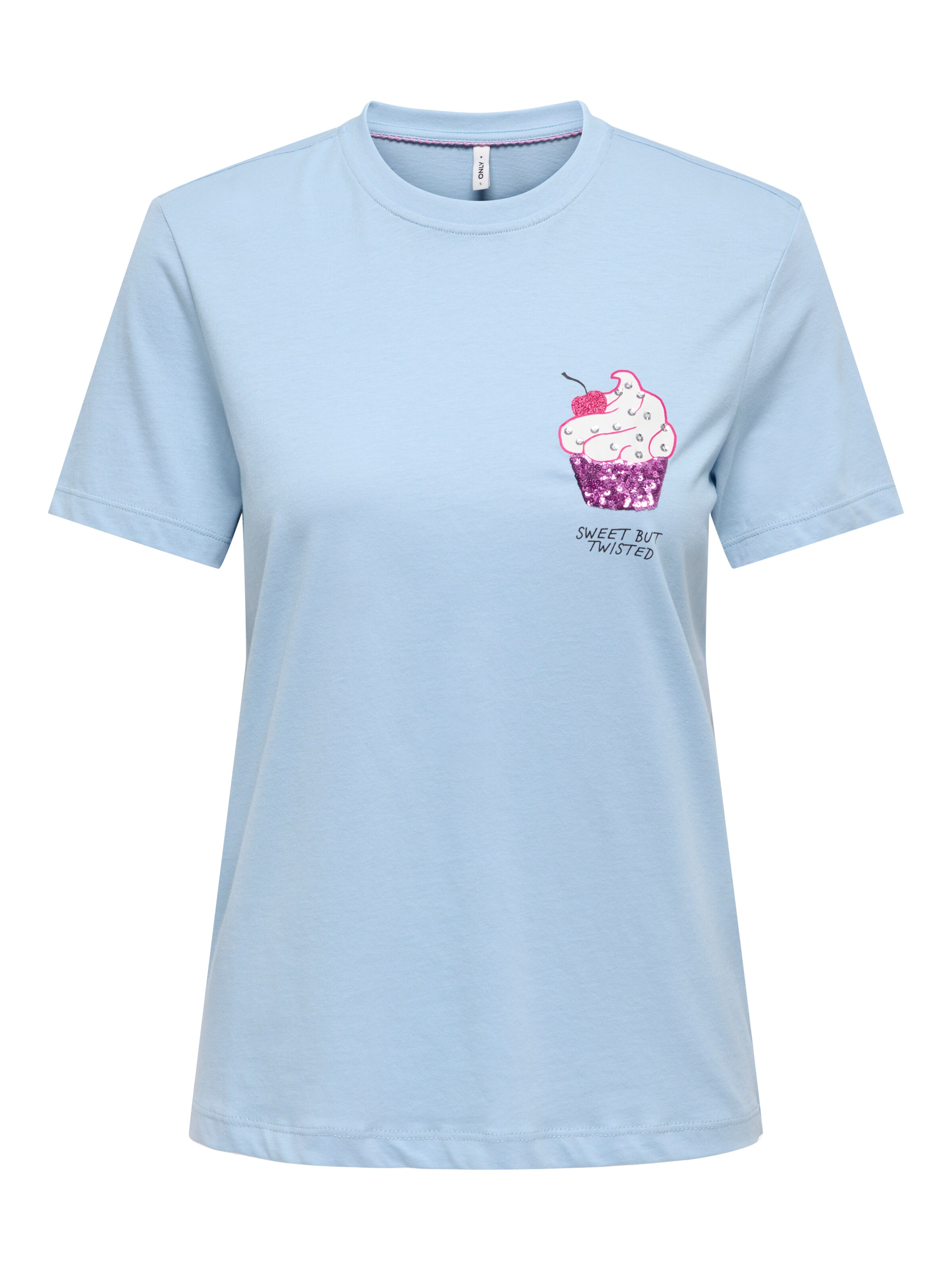 ONLY Shirt in Blau: Vorderseite