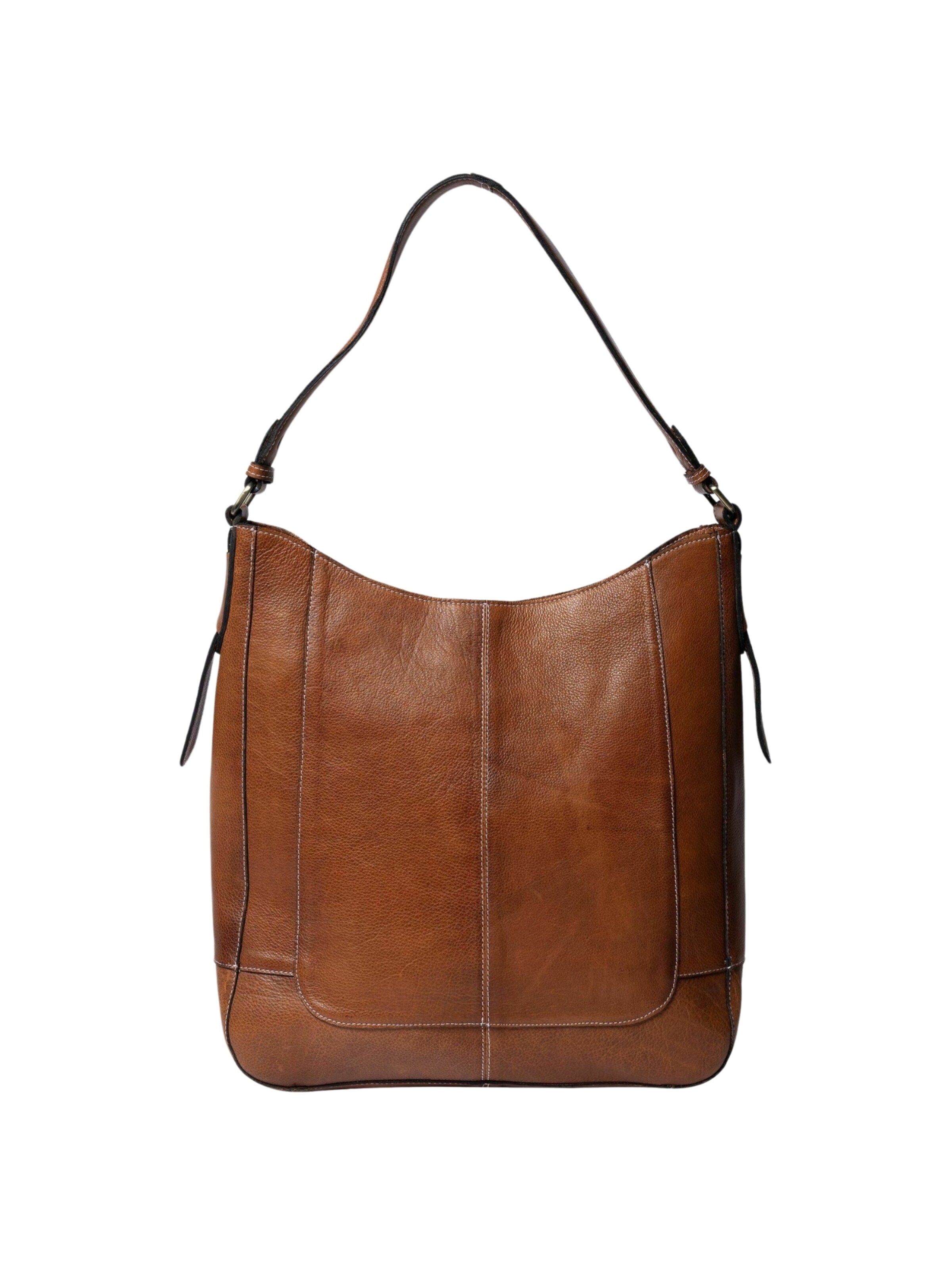 Cabas ' Neri ' RE:DESIGNED en marron : devant