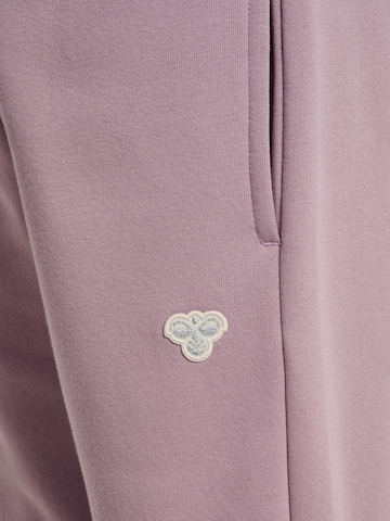 Effilé Pantalon Hummel en violet