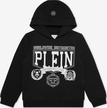 Philipp Plein Sweatshirt 'College' in Zwart: voorkant