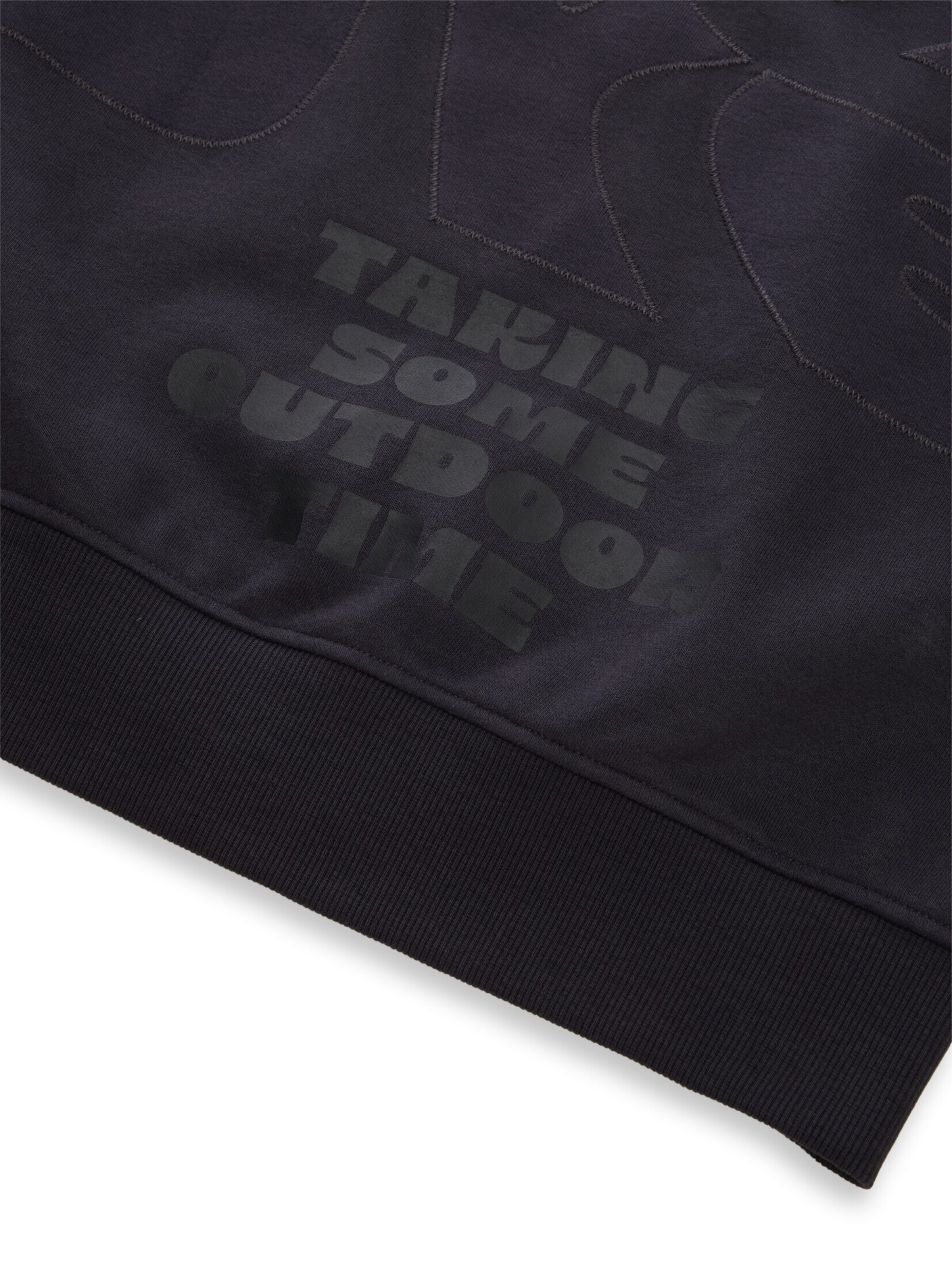 TOM TAILOR Sweatshirt in Grey