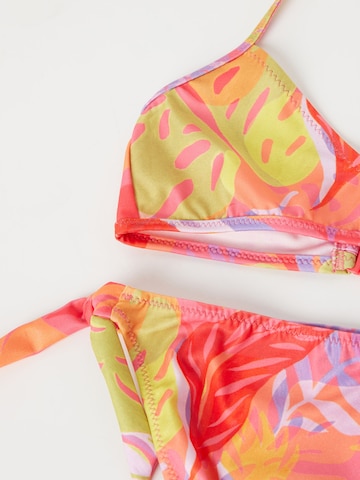 CALZEDONIA Bralette Bikini 'TROPICAL POP' in Mixed colors
