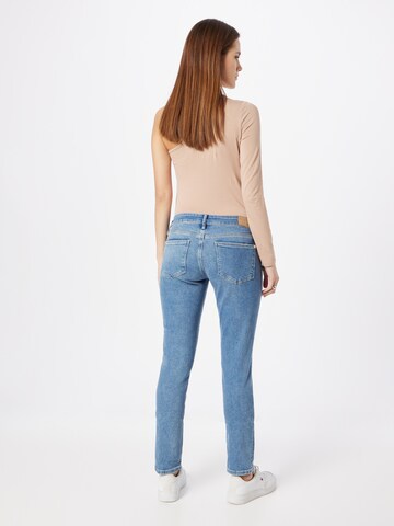 Coupe slim Jean 'Lindy' Mavi en bleu