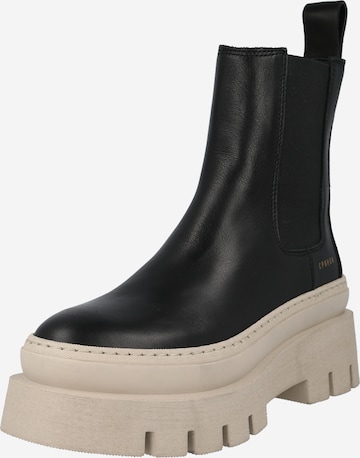 Copenhagen Chelsea Boots in Schwarz: predná strana