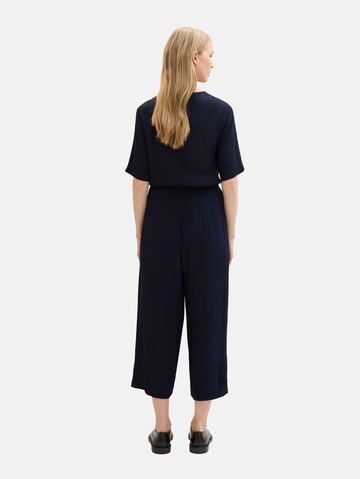 TOM TAILOR Loose fit Pants in Blue