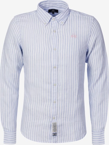 La Martina - Camisa en azul: frente