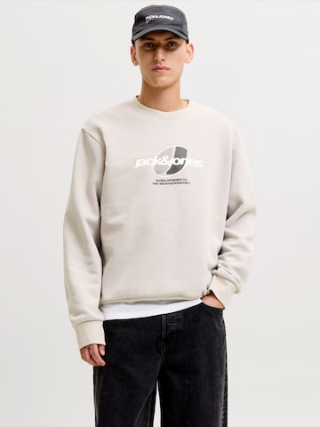 JACK & JONES - Camiseta deportiva 'JCOCLUB' en gris: frente