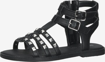 GEOX Sandals in Black: front