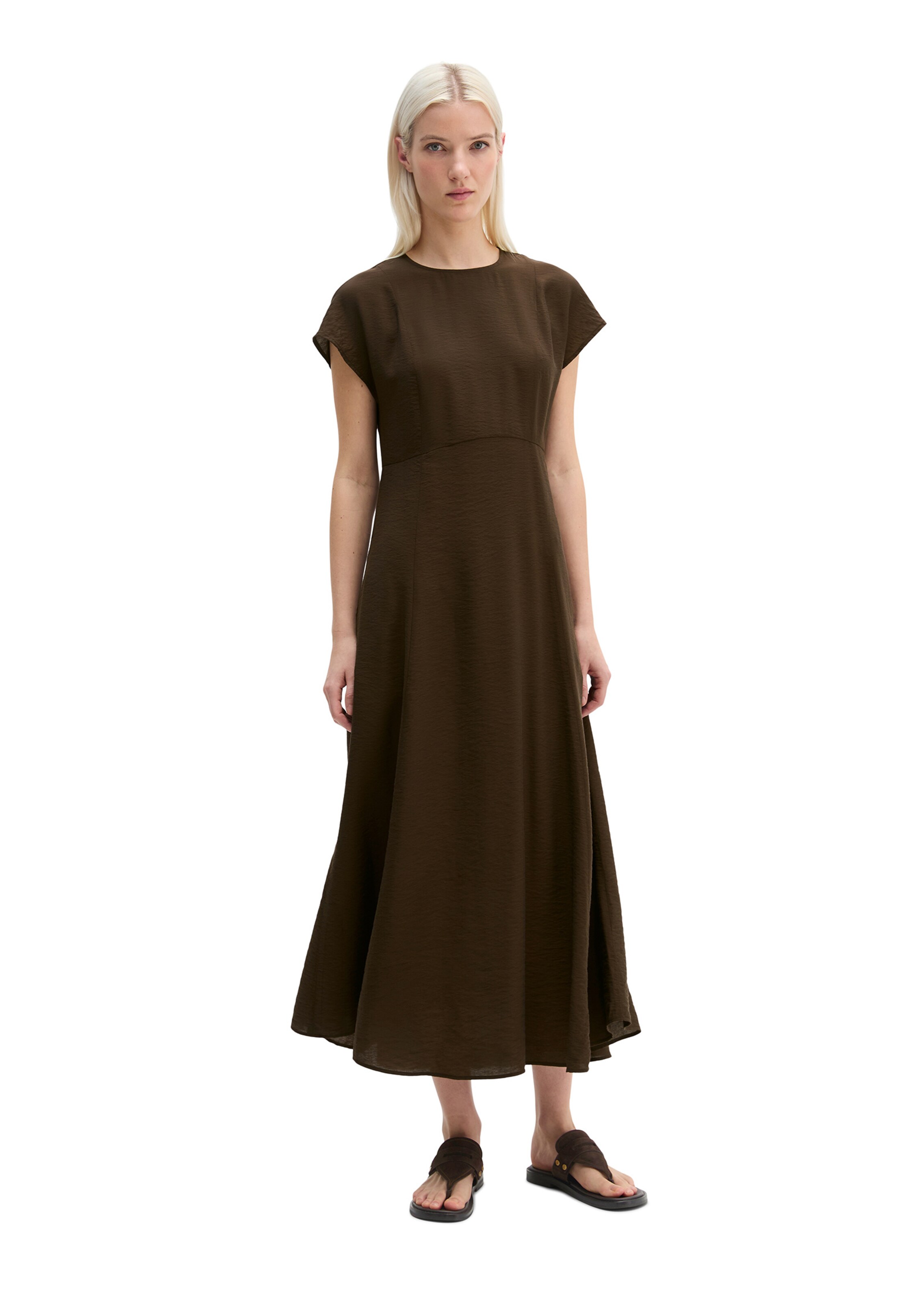 Marc O'Polo Kleid in Braun: Vorderseite