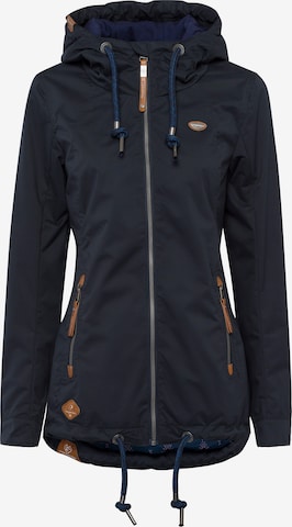 Ragwear Performance Jacket in Blue: front