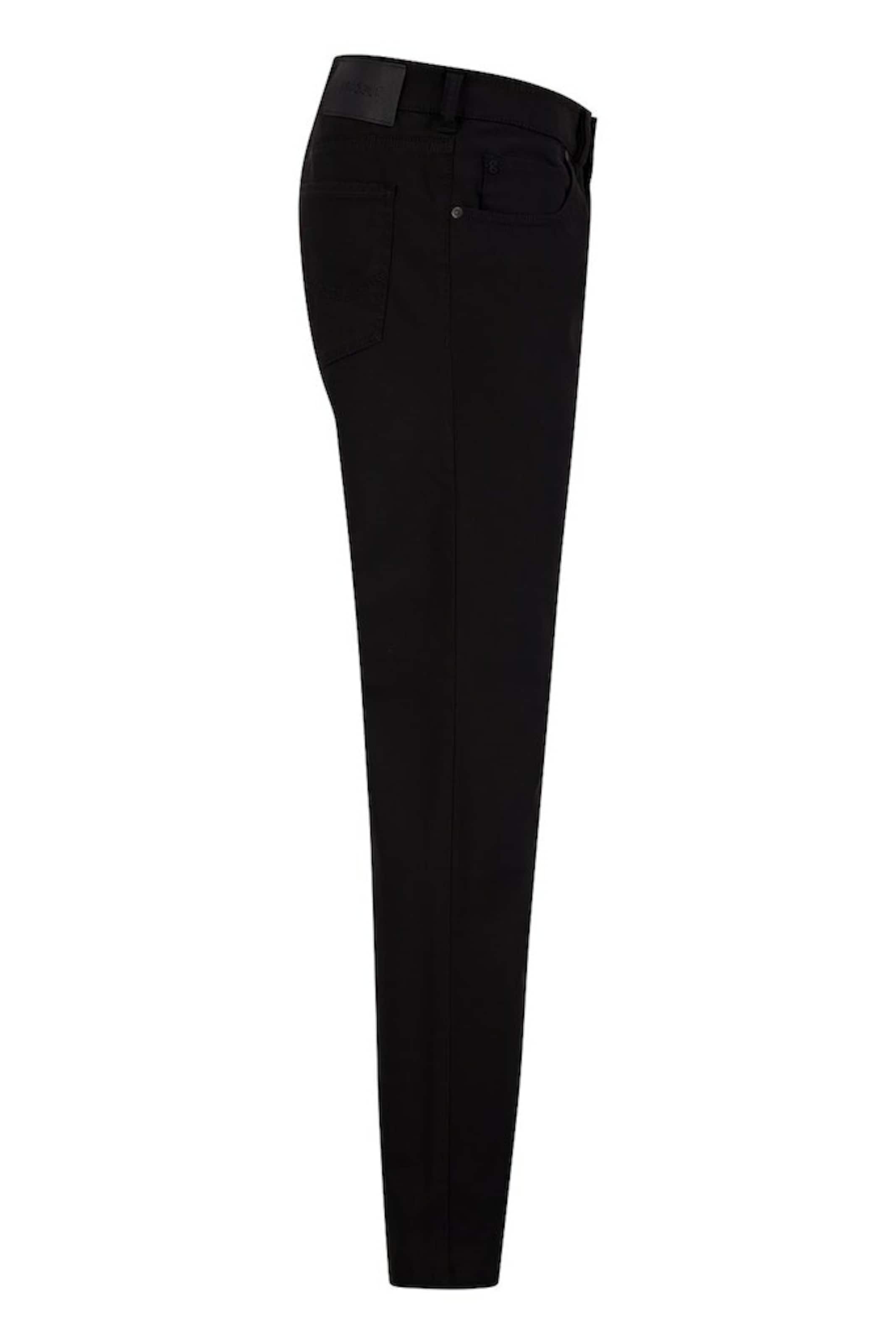Gardeur Regular Hose in Schwarz