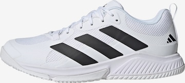 ADIDAS PERFORMANCE Athletic Shoes 'Court Team Bounce 2.0' in White: front