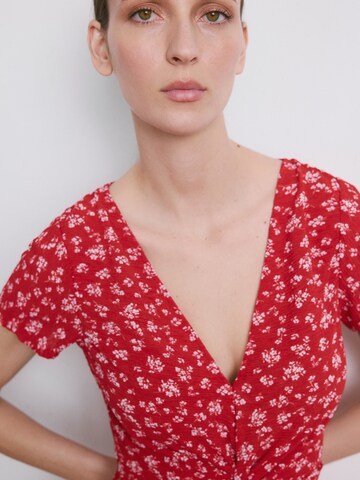 MANGOHaljina 'POMI' - crvena boja