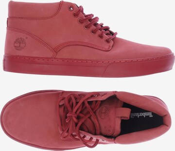 TIMBERLAND Flats & Loafers in 42 in Red: front