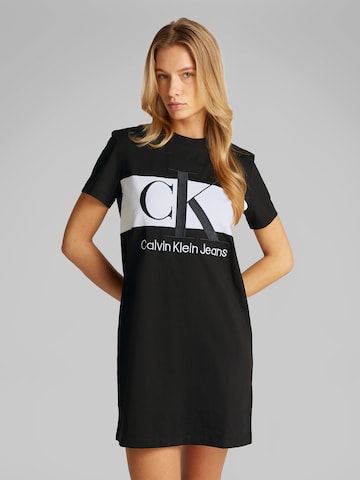 Calvin Klein Jeans Šaty - Čierna: predná strana