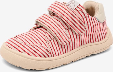 BISGAARD Sko til de første spæde skridt 'Skipper' i rød: forside