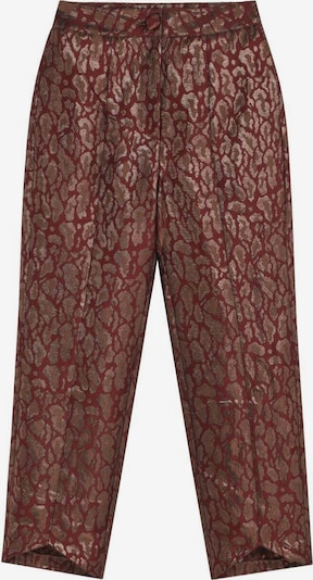 Scalpers Hlače u zlatna / burgund, Pregled proizvoda