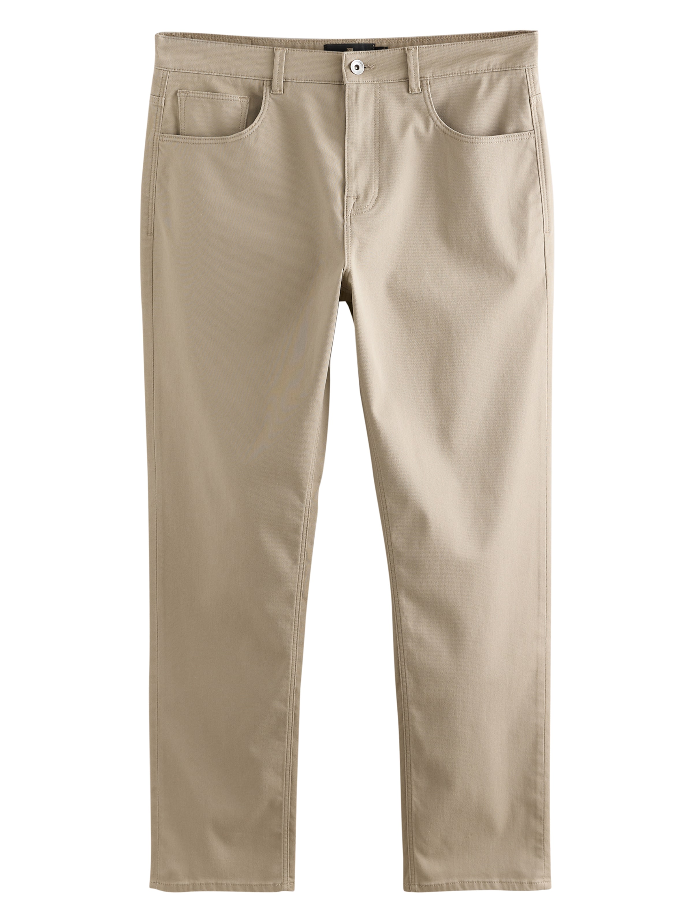 Next Slim fit Trousers in Beige: front