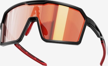 Lunettes de soleil sport 'MowMow Wizard Sunglasses - Sports Glasses - Photochromic Lens - Men - Women' Mowmow en orange : devant