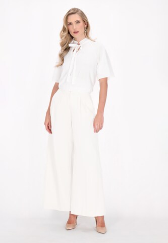DreiMaster Klassik Блузка 'Classic Look' в Белый